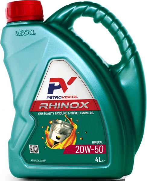 Viscol Rhinox 20W-50 Motor Yağı (4 litre)