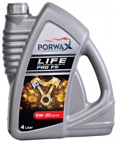 Porwax Life Pro FE 5W-30 SN/CF Motor Yağı (4 litre)