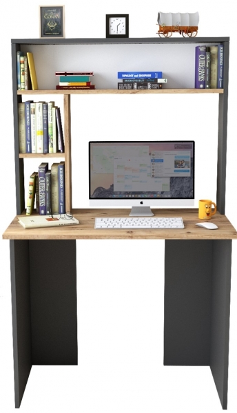 Robin Home Cornelia 2 Çalışma Masası (Çam / Antrasit)