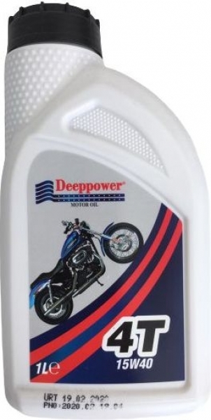 Deeppower 4T 15W-40 Motor Yağı (1 litre)