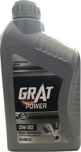 Grat Power 0W-20 Motor Yağı (1 litre)