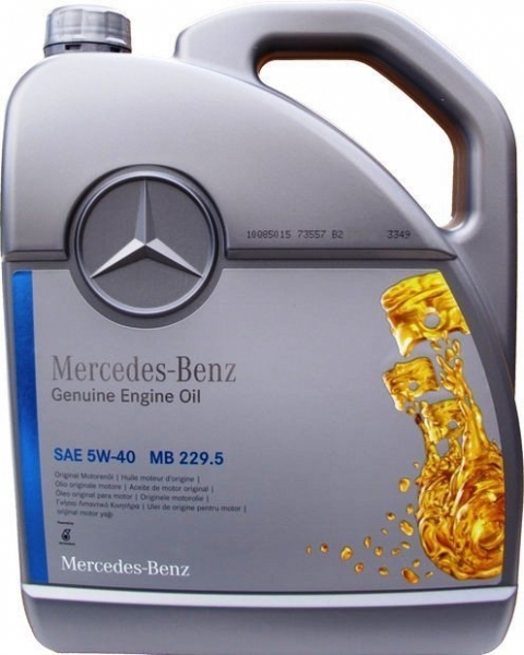 Mercedes-Benz 5W-40 Motor Yağı (5 litre)