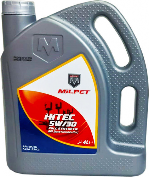 Milpet Hitec 5W-30 Motor Yağı (4 litre)