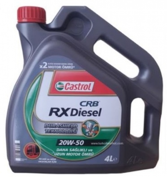 Castrol CRB RX Diesel 20W-50 Motor Yağı (4 litre)