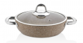 Schafer Galaxy Tech Granit Basık Tencere 30 cm resim