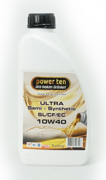 Powerten Ultra 10W-40 Motor Yağı (1 litre)