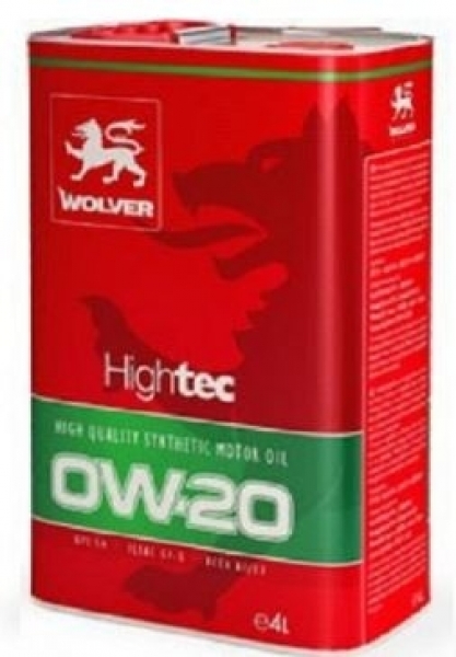 Wolver Hightec 0W-20 Motor Yağı (4 litre)