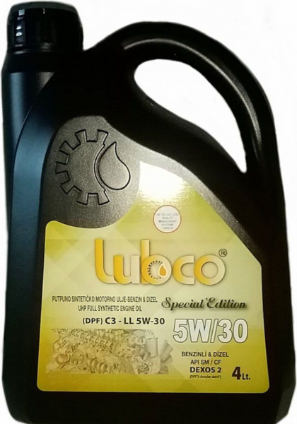 Lubco DPF 5W-30 C3-LL Motor Yağı (4 litre)