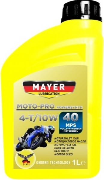 Mayer Moto-Pro 10W-40 4T Motor Yağı (1 litre)