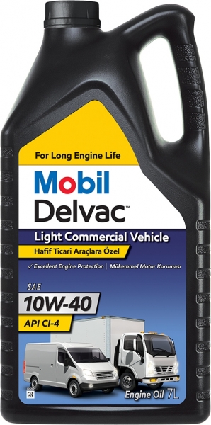 Mobil Delvac Light Commercial Vehicle 10W-40 Motor Yağı (7 litre)