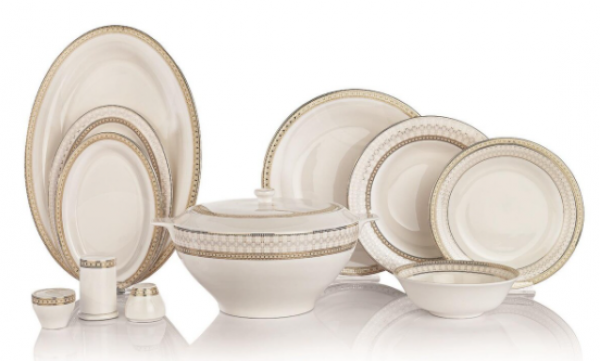 Schafer Dora GLD01 60 Parça Yemek Takımı
