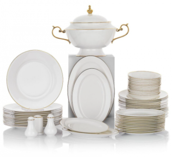 Schafer Moderna ALT03 60 Parça Yemek Takımı (Altın)