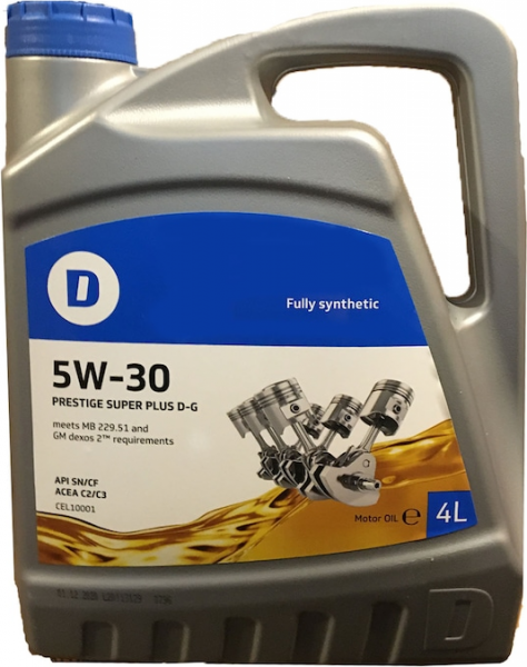Delphi D Prestige Super Plus D-G 5W-30 Motor Yağı (4 litre)