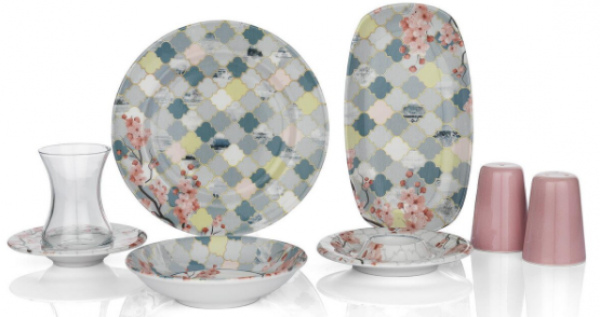 Schafer Blume MAV01 32 Parça Kahvaltı Takımı