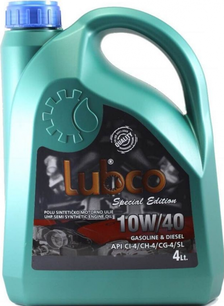 Lubco 10W-40 Motor Yağı (4 litre)