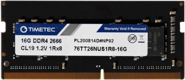 Timetec 76TT26NUS1R8-16G 16 GB 2666 MT