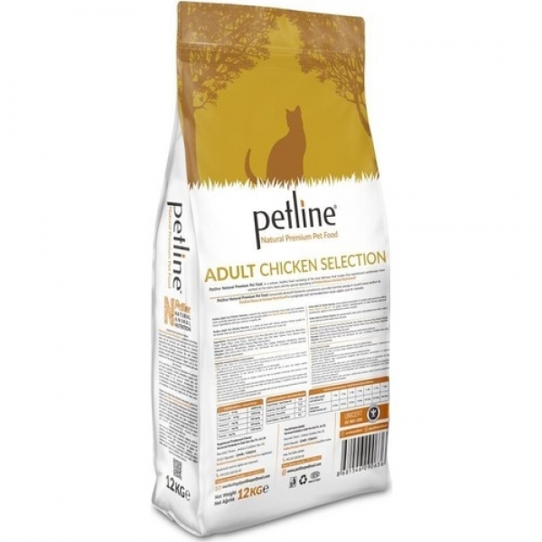 Petline Natural Premium Tavuklu Yetişkin 12 kg Kedi Maması