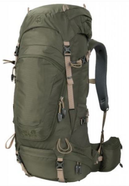 Jack Wolfskin Highland Trail 42 Outdoor Çanta (Yeşil)