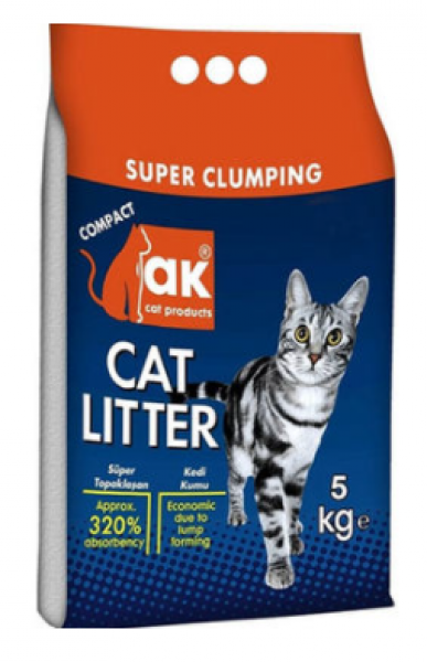 Akkum Marsilya Sabun Kokulu İnce Taneli 5 kg Kedi Kumu (İnce Taneli)