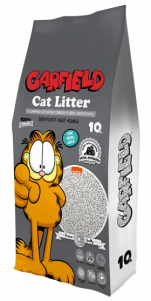 Garfield Aktif Karbonlu 10 lt Kedi Kumu
