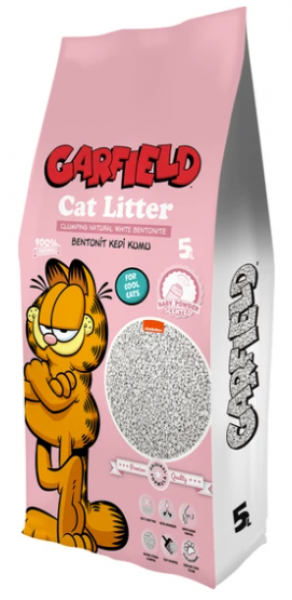 Garfield Bebek Pudrası 5 lt Kedi Kumu (5 lt)