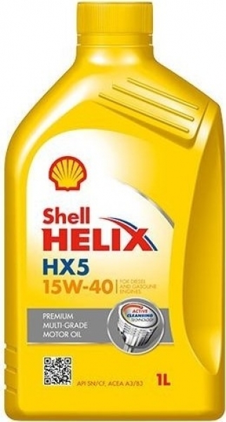 Shell Helix HX5 15W-40 Motor Yağı (1 litre)