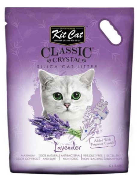 Kit Cat Lavanta Kokulu Silika 5 lt Kedi Kumu