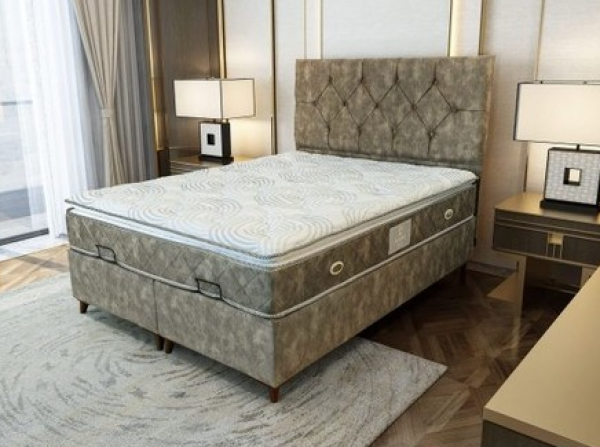 Otantik Kayra 200x200 cm Yaylı Yatak (200x200 cm)