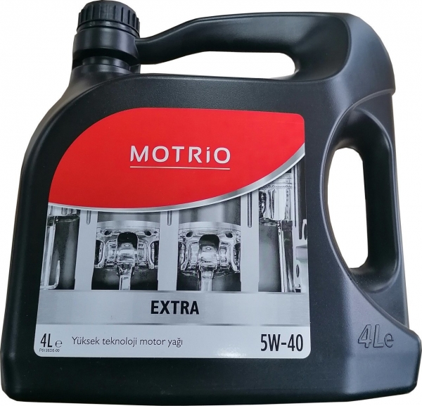 Motrio Extra 5W-40 Motor Yağı (4 litre)