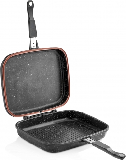 Sinbo Çift Taraflı Döküm Tava 32 cm