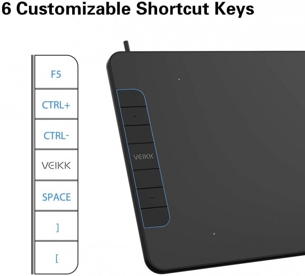 Veikk VK640 Grafik Tablet