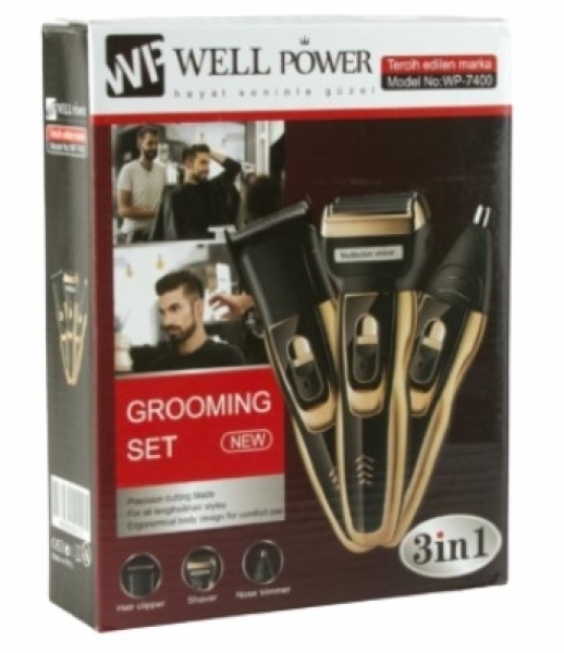 Well Power WP-7400 Çok Amaçlı Tıraş Makinesi
