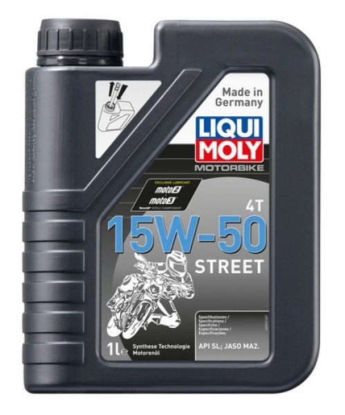Liqui Moly Motorbike 4T 15W-50 Street Motor Yağı (1 litre)