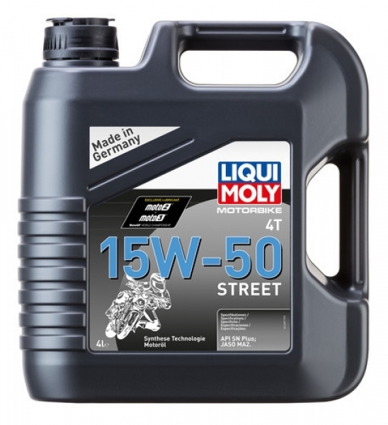 Liqui Moly Motorbike 4T 15W-50 Street Motor Yağı (4 litre)