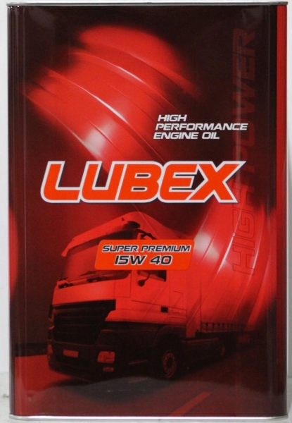 Lubex Super Premium 15W-40 Motor Yağı (18 litre)