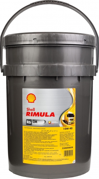 Shell Rimula R6 LM 10W-40 Motor Yağı (20 litre)