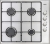 Regal AO 6040 X Ankastre Gazlı Ocak