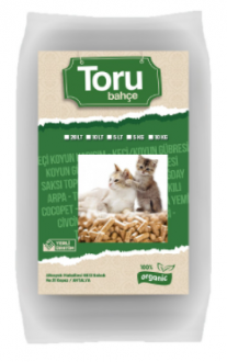 Toru Bahçe Doğal Çam Pellet 20 Lt Kedi Kumu