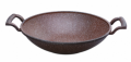 Karaca Biogranit Döküm Dark Brown Sac Kavurma Tavası 30 cm resim