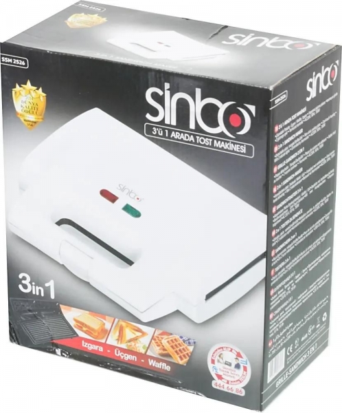 Sinbo SSM-2526 Tost Makinesi