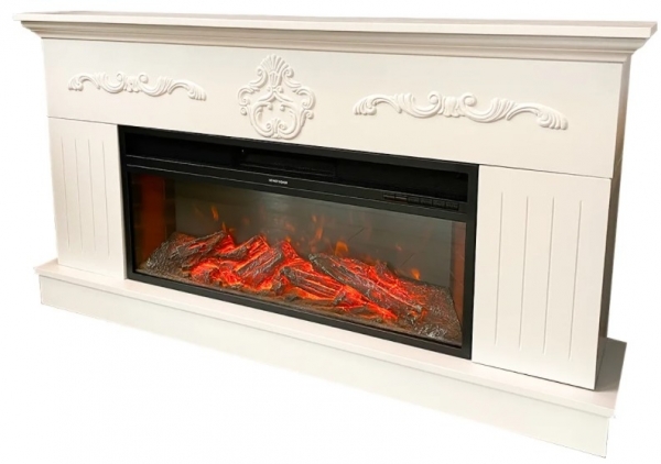 DLC İşlemeli Deko 1800W Elektrikli Şömine