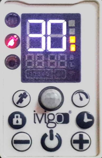 İvigo EPK4570E10BPR 1000W Konvektör Isıtıcı