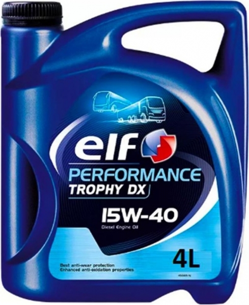 Elf Performance Trophy DX 15W-40 Motor Yağı (4 litre)