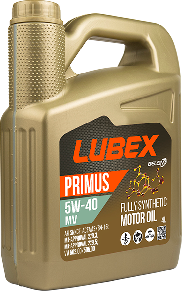 Lubex Primus MV 5W-40 Motor Yağı (4 litre)