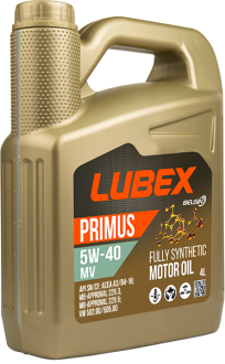 Lubex Primus MV 5W-40 Motor Yağı