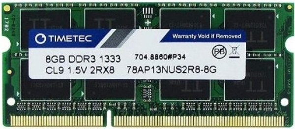 Timetec 78AP13NUS2R8-8G 8 GB 1333 MT
