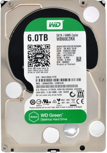 WD Green HDD (6 TB)