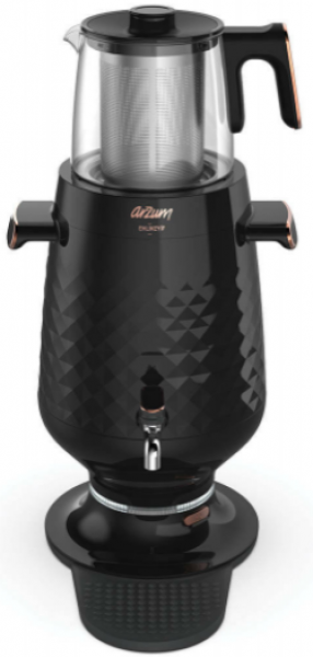 Arzum AR3083-B Ehlikeyf Semaver (Beyaz / Siyah)
