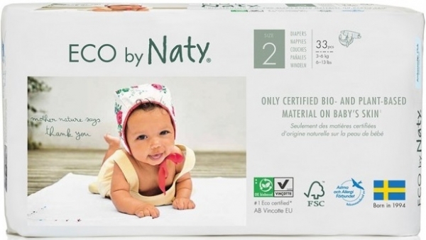 Eco By Naty 2 Beden Bebek Bezi