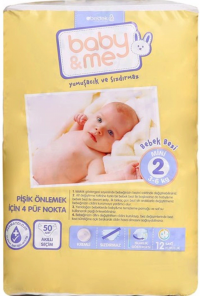 Baby Me 2 Beden 50 Adet resim